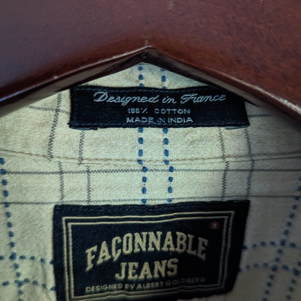 💖HP💖 Men's Long Sleeve  Shirt - Faconnable - Picture 5 of 6